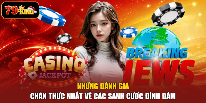 Những đánh giá chân thực nhất về các sảnh cược đình đám